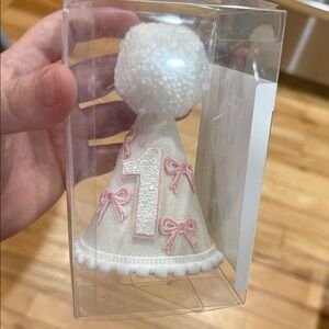 Bow 1st Birthday Party Hat